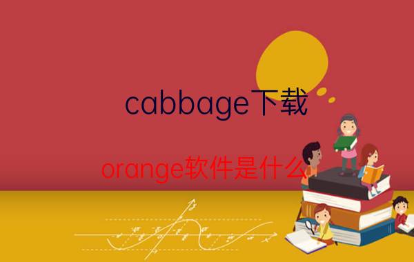 cabbage下载 orange软件是什么？